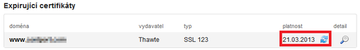 Expirující SSL certifikáty - renew - SSLmarket